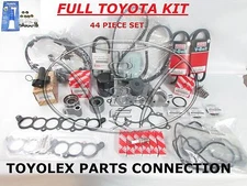 GENUINE TOYOTA OEM 3.4 LITER 5VZFE V6 COMPLETE 44pcs TIMING BELT &  PUMP KIT 