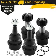 4x Front Upper Lower Ball Joints For 2007 2008 2009 2010 2011-2017 Jeep Wrangler