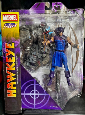 Marvel Select Classic HAWKEYE 7'' Action Figure Avengers Comics Diamond DST -New