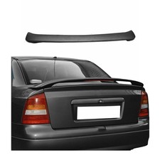 Heckspoiler Heckflügel Hecklippe für Opel Astra G 1998-2009 ABS Schwarz 1tlg