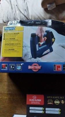 Schnellbatterie-Tacker, originalverpackt fon rapid