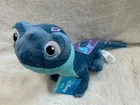 New Disney Bruni Plush Frozen 2 Blue Salamander Stuffed Animal (17" L x 10" T)