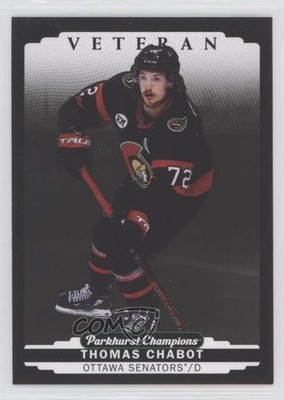 2022-23 Upper Deck Parkhurst Champions Black 10/10 Thomas Chabot #125 07vd