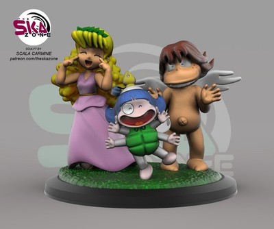DIORAMA THE CHARACTERS Pollon Combines Trouble Once Upon a Time Action Figure Fanart