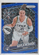 2025 Panini Prizm WNBA - Kayla McBride #45 Blue Velocity Prizm