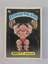 Garbage Pail Kids Topps 1985 Brett Sweat 51b Sticker Non-Sport Trading Card