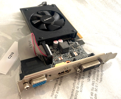 GIGABYTE NVIDIA GeForce GT710 2GB DDR3 PCI-E HDMI DVI VGA Video Grafikkarte