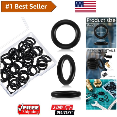 #ad 40 Durable Rubber O Rings Essential Sealing Gaskets for Pressure Washers $9.99