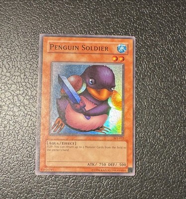Yugioh Penguin Soldier SDJ-022 Unlimited Super Rare Starter Deck: Joey LP |  eBay