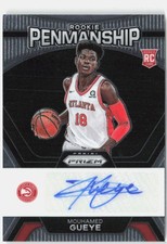 2023-24 Panini Prizm #RP-GYE Mouhamed Gueye Rookie Penmanship Prizms Silver