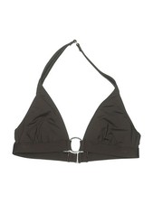 Anne Cole Collection Women Gray Swimsuit Top S