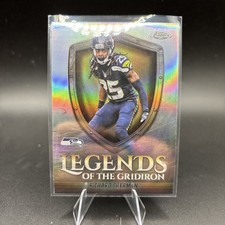 2025 Topps Chrome Richard Sherman Legends of the Gridiron Refractor LOG-36