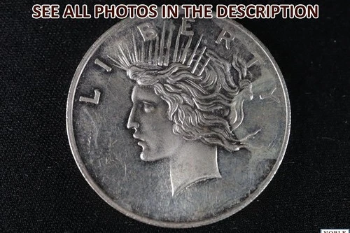 NobleSpirit } 1 Troy Oz .999 Silver Trade Unit Round Scales & Liberty Peace