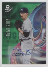 2018 Bowman Platinum Top Prospects Green 45/99 Trevor Stephan #TOP-81 Auto 8k4