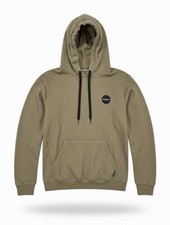 Rogue Fitness Hoodie Sweatshirt Mens M Olive Green Pullover Long Sleeve Workout