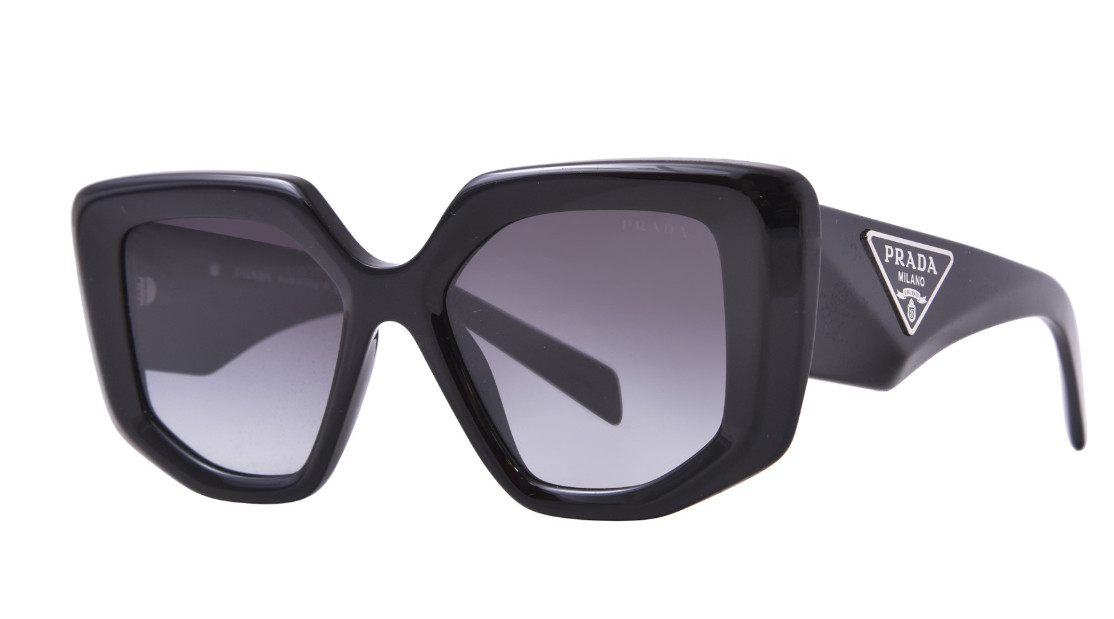Prada PR 14ZS Women's Sunglasses - Black/Grey Gradient (PR14ZS-1AB09S)