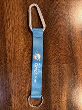 NFL Carabiner Lanyard Keychain  Miami Dolphins