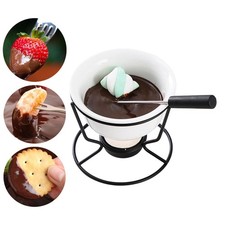 Caisson à fondue au fromage, mug à fondre, bougie chauffe-plat, fondant pour