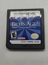 Brain Age 2 Nintendo DS Nds 3ds 2ds Game Cartridge Only