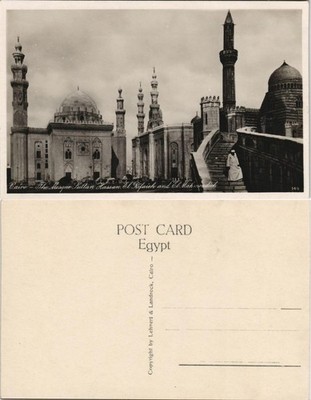 Kairo القاهرة Moschee Mosque Sultan Hassan, El Rifaich and El Mahmoradich 1930