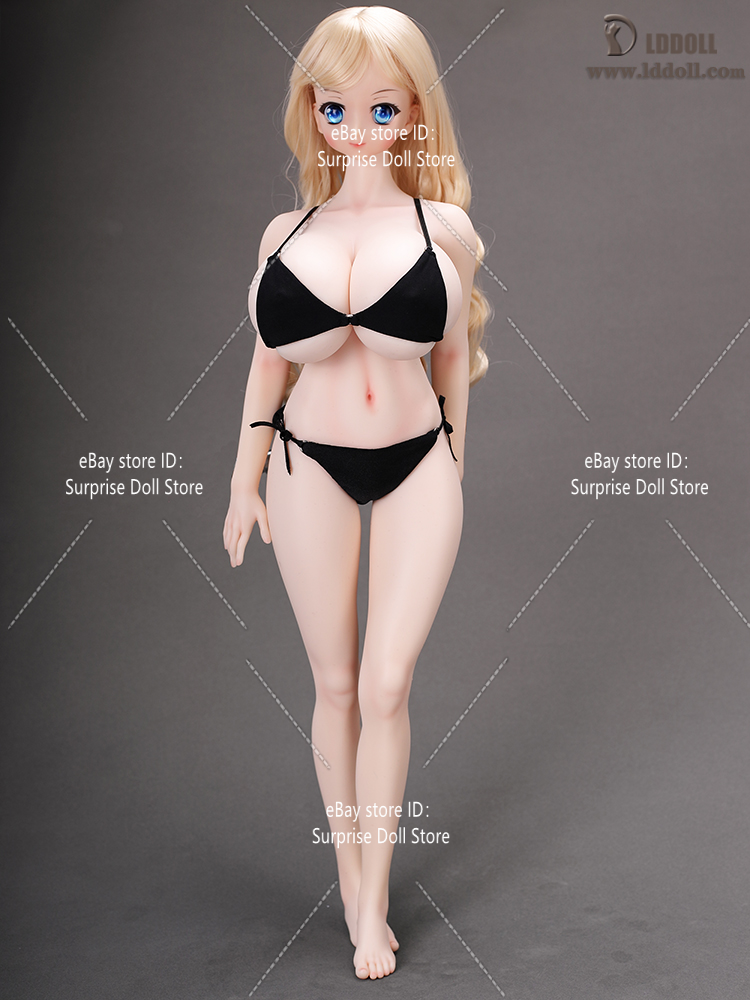 60cm mini sex doll 1/3 LDDOLL 60xxl Female Silicone Seamless Body 60cm Figure fit DD bjd Head