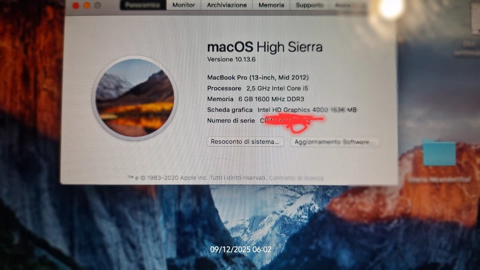 MacBook Pro 13,3" Apple -Intel Core i5, 2.50GHz, 4GB RAM, 500GB HDD) Laptop, foto 1 di 5