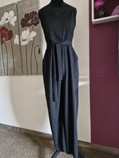 NEU! Festlicher Stretch- Overall schwarz *Only* Träger weites Bein Gr. M 38/40