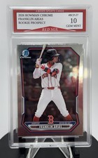 2026 Bowman Chrome Franklin Arias Rookie Prospect Card #BCP-27 Gem Mint 10