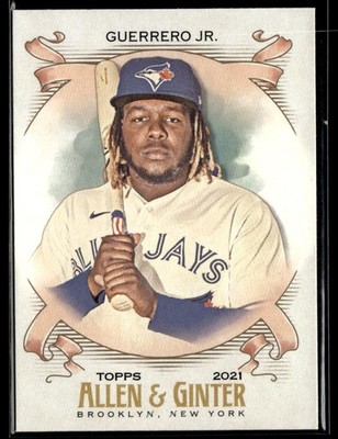 2021 Topps Allen & Ginter #63 Vladimir Guerrero Jr. Blue Jays Card 1501K
