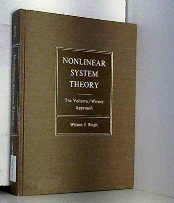 Nonlinear System Theory : The Volterra-Wiener Approach Hardcover