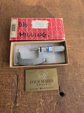 Starrett No.220 Interchangeable Anvil Micrometer - 1 - 2" Imperial w Box 
