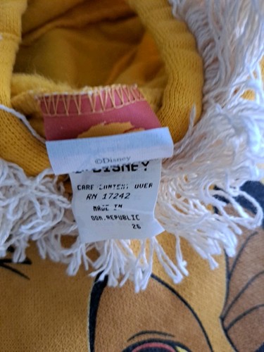 Vintage Disney Romper Simba Lion King HHC Fun Factory 12 Months - Picture 6 of 9