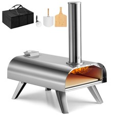 VonHaus Pizza Oven Outdoor Tabletop with Accessories, for up to 12" Pizzas