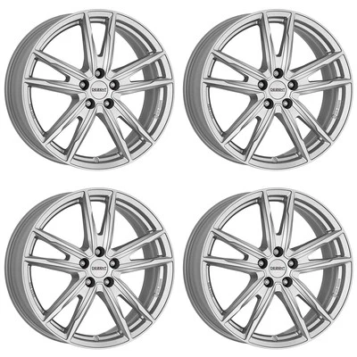 4 Jantes Dezent KF silver 8.0Jx19 5x112 pour Audi A3 Q3 TT - Photo 1/4