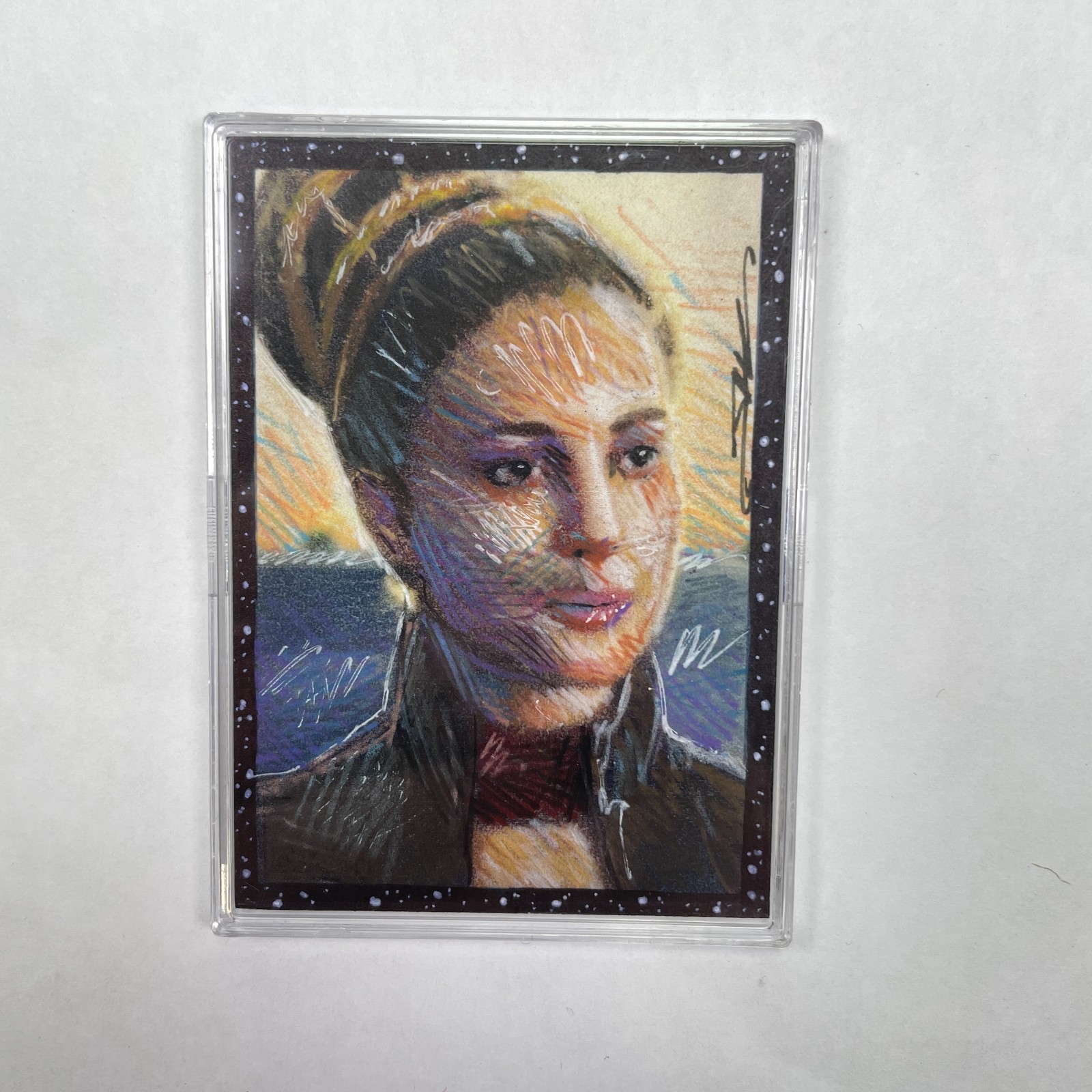 Star Wars Topps Auto Commemorative Emblem & Patch Trading Card Lot view 2
