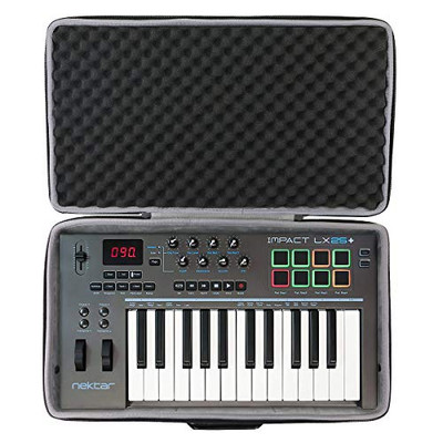 Hard Travel Case für Nektar Impact LX25+ MIDI Keyboard Controller, Koffer