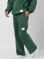 Comfrt Unisex Affirmation Straight Leg Sweatpants In Hunter Size L New