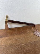 Vintage Case Promotional Brass Tomahawk Made In USA 13" 1990