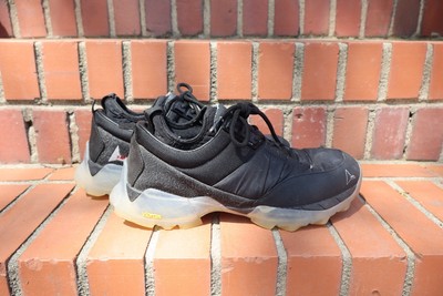 ROA Black Double Neal Sneakers, Size 9 US