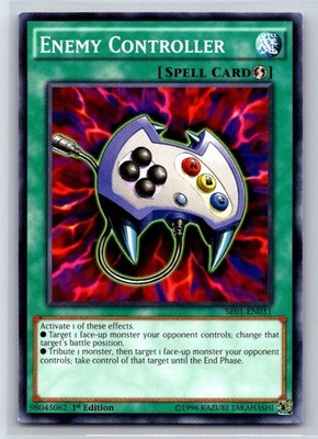Enemy Controller SDKS-EN026 Structure Deck: Seto Kaiba Yu-Gi-Oh LP