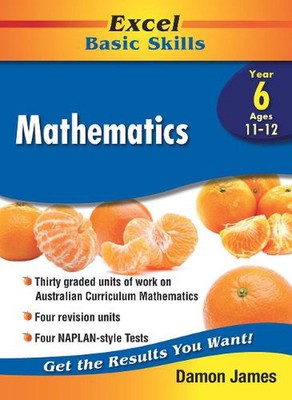 Excel Grundkenntnisse - Mathematik 6 Jahr von Damon James Taschenbuch Buch