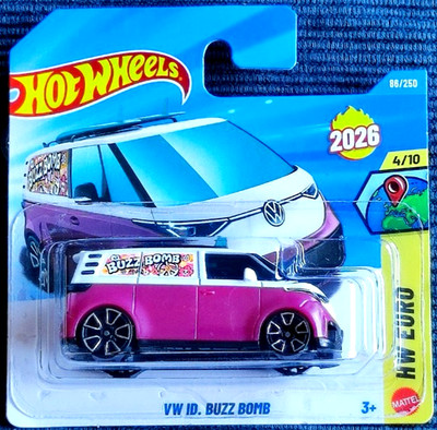 Hot Wheels VW ID Buzz Bomb, 1:64 *** NEU & OVP