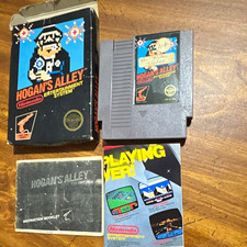 Nintendo Hogan's Alley for Nintendo NES NTSC-U/C (US/Canada) w/ Box + Poster