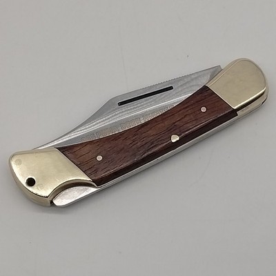 1975 PUMA Solingen Germany 965 DEER HUNTER Lockback Knife MINT Vintage