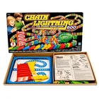 Vintage 1982 Chain Lightning 600 Domino Super Show by Hasbro Complete 80's Toys