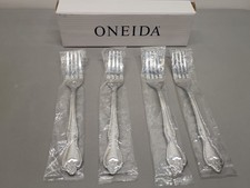 Oneida Azalea Stainless Steel Set of 4 Dinner...
