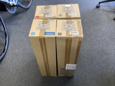 Lot of 4 Genuine Konica Minolta TN713 / TN711 Toner (C, M, Y, K) Open Box