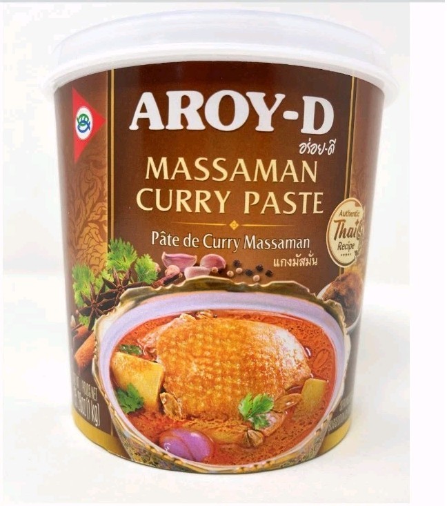 Pasta de curry AROY-D Massaman, 14 OZ Exp. 07/02/2026