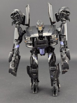 Transformers 2007 Movie Barricade READ Hasbro Deluxe Class