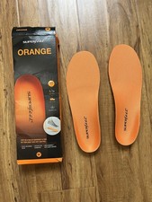 SUPERfeet Medium Orthotic Insole - Orange Size D W8.5-10 / M7.5-9 NWT